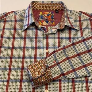 Robert Graham L/S Button Up Shirt XL Multicolored